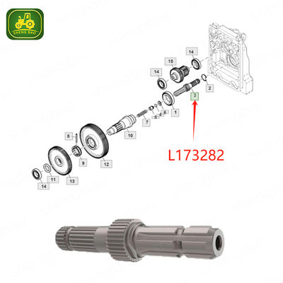 أجزاء نظام التروس L173282 الشعاع الخارجي الخلفي لـ PTO 21/33T للجرار