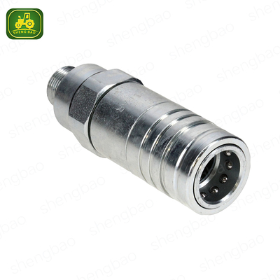 أجزاء المحرك RE73041 RE219421 RE255758 عقدة التوصيل السريع الهيدروليكية للجرار