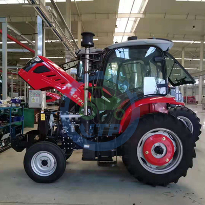 75HP جرارات زراعية صغيرة 4 عجلة قيادة 2860 كجم
