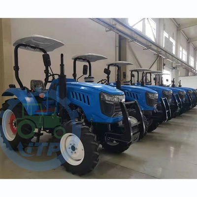 80hp 90hp 100hp 4 Wheel Drive Farm Tractor 1300 غير محدود قابل للتعديل
